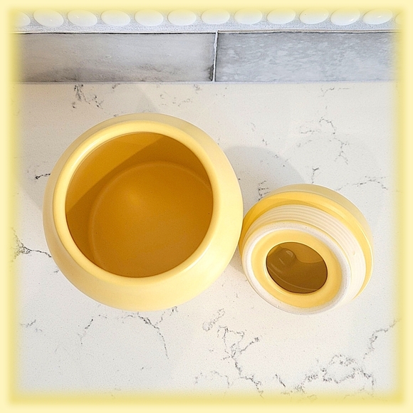 Rae Dunn Yellow Tweet Jar - NWOT - Picture 6 of 8